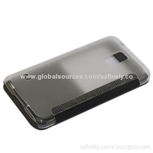 Leather Case for Samsung Galaxy S5 with Big View Window